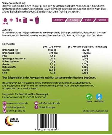 Shape & Shake Coconut Protein Powder Trial Pack 30g - 83% Lactose-Free Protein - Nutri-Plus Sample - Buy Online on GoSupps.com