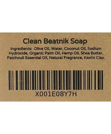YANKEETRADERS Clean Beatnik Hemp Patchouli Soap - Vegan & All Natural 2.4oz Bars | International Shipping Available - Buy Online on GoSupps.com