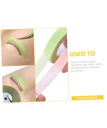 Beaupretty 12 Rolls Lash Tape micropore lash tape lash extension tape breathable lash tape lash extensions green duct tape DIY Lash Grafting Tape mascara non-woven fabric medical - Buy Online on GoSupps.com