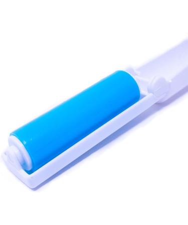 HQ Mini Washable Lint Roller - Keep Clothes & Furniture Flawlessly Clean | Best eCommerce Tool (Blue - Buy Online on GoSupps.com