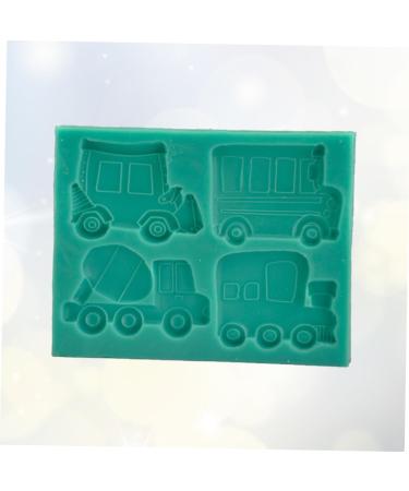 BESTonZON 3 Pcs Fudge Molds DIY Soap Mold Cake Fondant Silicone Molds for Candy Silicone Moulds Silicone Baking Mold Silicone Candy Molds Gum Cake Stencil Cookie Mold DIY Mould Car Chocolate 10.7*8.6 CMx3pcs Greenx3pcs - Buy Online on GoSupps.com