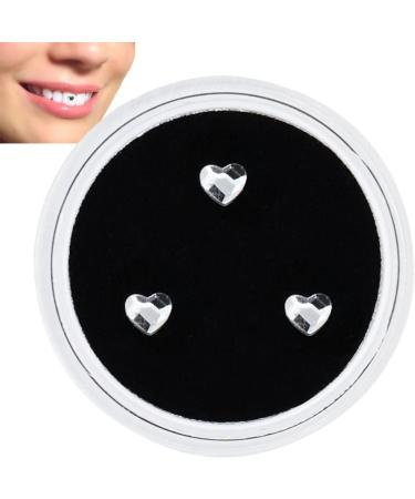 Lipfer 3pcs/Box Teeth Gemstone Beauty Dental Diamond Crystal Tooth Ornaments Tooth Gem Teeth Jewelry Jewel