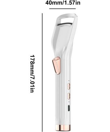 Eye Lash Curler USB - Quick Heat Electric Lash Styler Rechargeable Eyelash Curling Heater for Outgoing Working Dates Daily Commutes With Fan - Buy Online on GoSupps.com