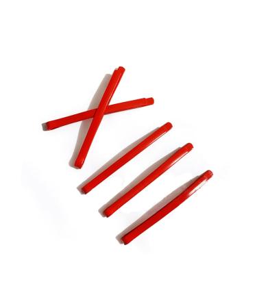 Dendeng Hair Clips | Metal Pony Clip & Red Punk Bobby Pins | Slipproof Side Clips for Cosplay Hairstyles - Buy Online on GoSupps.com