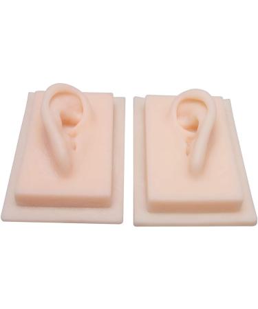 Ear Model Super Soft Silicone (Pair)  Natural Size Human Ear Model - Buy Online on GoSupps.com