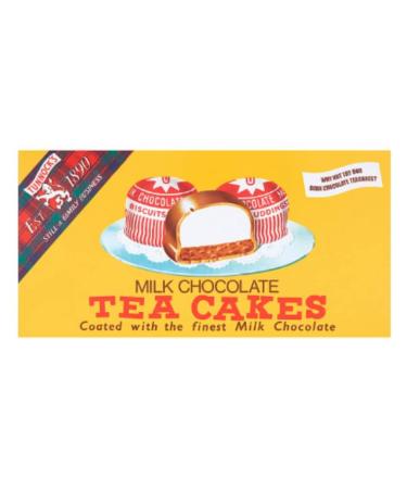 Tunnock's Milk Chocolate Tea Cakes 36 x 24g x Case of 36
