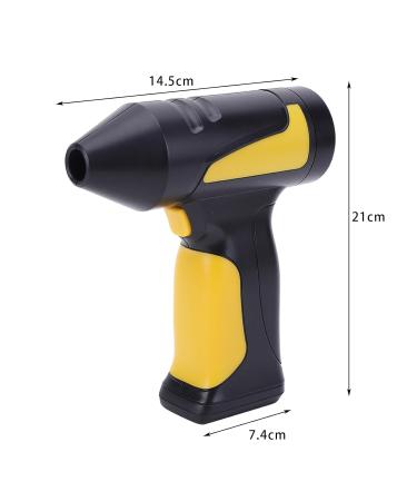 Compact Cordless Electric Air Duster - Powerful High-Speed Rechargeable Handheld Jet Blower for Dust Removal - Portable & Adjustable Airflow - Black - Buy Online on GoSupps.com