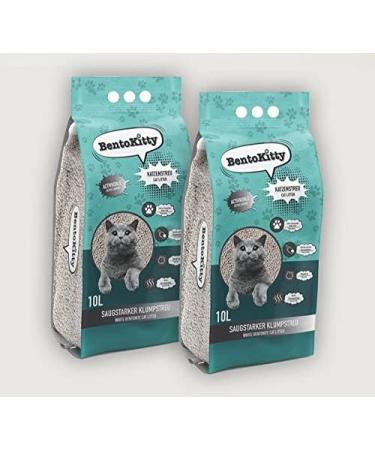 Buy Bentokitty Cat Litter 10L - Clumping Activated Carbon Fine-Grained Sensitive Paw Protection - International Shipping - Buy Online on GoSupps.com