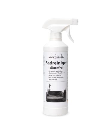 Wohnfreuden natural stone care spray acid-free 500 ml - cleaner for river stone wash basin cleaning agent bathroom WC