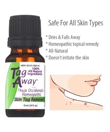 Tag Away Skin Removal Serum 10mL - Fast and Effective Solution (0.34 fl. oz.) - Buy Online on GoSupps.com
