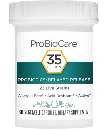 Probiotic - 35 Billion CFUs - Supports Digestive Health (60 Vegetable Capsules) - Buy Online on GoSupps.com