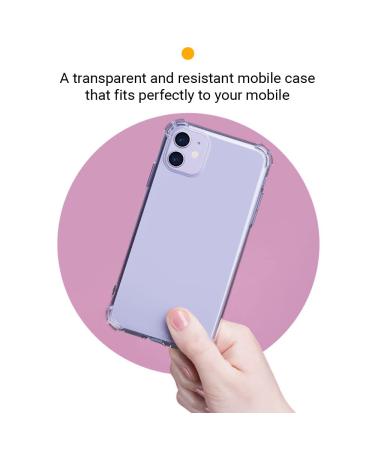 Buy Movilshop Shock-Resistant Protective Cover for Little F4 - Flexible Transparent TPU Gel Bumper Case with Reinforced Corners | Stylish Smile Swirl Motif - Buy Online on GoSupps.com