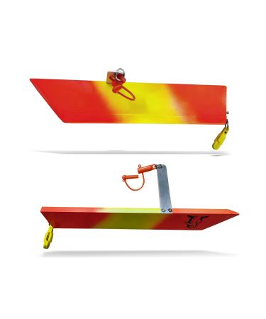 Rhino Sideplaner SL 35x6cm - 2 planer boards for trolling & trolling trolling boards for sea trout & salmon - Buy Online on GoSupps.com