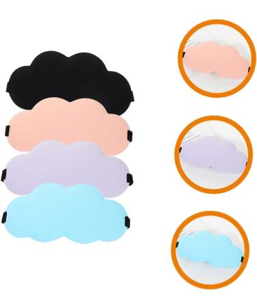 Didiseaon 4pcs 3D Eye Masks - Comfortable Sleeping Masks for Men & Women | Elastic Slow Rebound Sponge Blindfolds for Travel & Sleep - Buy Online on GoSupps.com