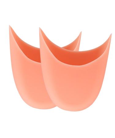 1 Pair Ballet Pointe Set Toes Covers for High Heel Shoes Pointe Shoes Women Shoe Toe Protector Comfortable Toe Covers Silicone Foot Protector Dance Miss Rabbit Supplies