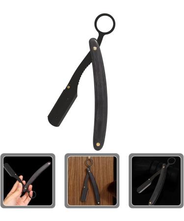 Vintage Healeved Folding Hairdresser Razor - Manual Shaver for Men | Easy Beard Trimming & Grooming - Buy Online on GoSupps.com