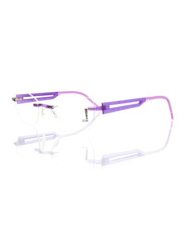 switch it set Combi 2362 interchangeable temples in the color style violet print dark grey-grey