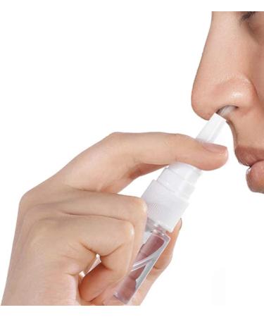 Mebamce 3 x Clear Nasal Spray Bottles - Essential 10ml Saline Container for Rhinitis Care - International Shipping Available - Buy Online on GoSupps.com