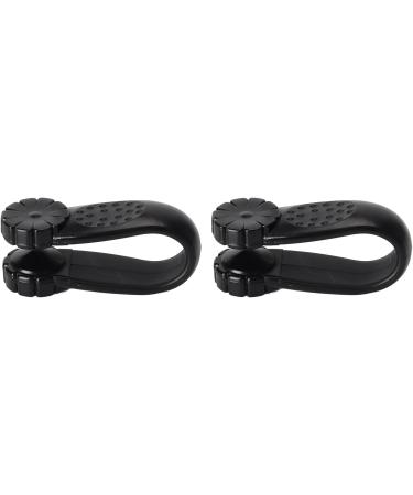 Tiger Mouth Clip - Reliable LI4 Acupressure Point Clip (2 Pack) - Easy Travel Solution - Black - International Shipping Available - Buy Online on GoSupps.com
