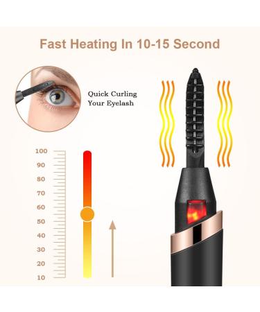 DUST2OASIS Heated Eyelash Curler Electric Eyelash Curlers DTO-JMQ-5.29-11 - Buy Online on GoSupps.com