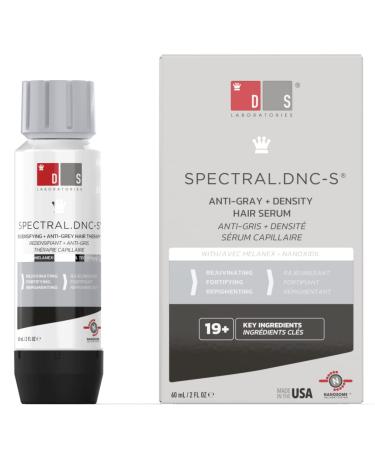 Spectral.DNC-S Anti-Gray  Extra Strength Leave In Serum to Support Hair Growth for Men and Women by DS Laboratories - Color Restorer  Hair Loss and Thinning Hair Serum for Fuller  Thicker  Stronger Hair (2 fl oz) 2 Fl Oz... - Buy Online on GoSupps.com