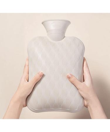Tianyia Large Classic Hot Water Bottle | 1800ml Flannel Warming Bag & Cold Pack | Perfect Gift | International Shipping - Buy Online on GoSupps.com