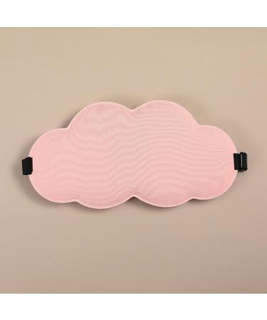Cloud Eye Shield Seamless Warm Double-Sided Breathable Eye mask Pink free