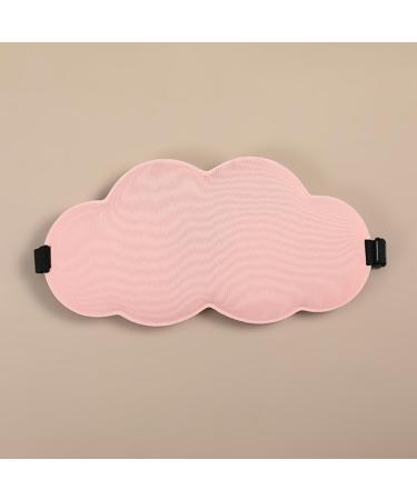 Cloud Eye Shield Seamless Warm Double-Sided Breathable Eye mask Pink free