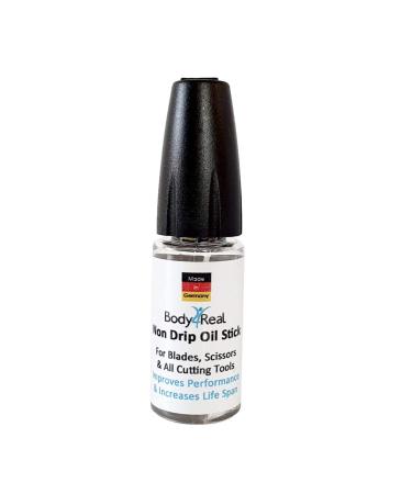 Body4Real Non Drip Stick Oil Pen- Dropper Oiler Lubricant for Clippers Shavers Metal Instruments 10ml.