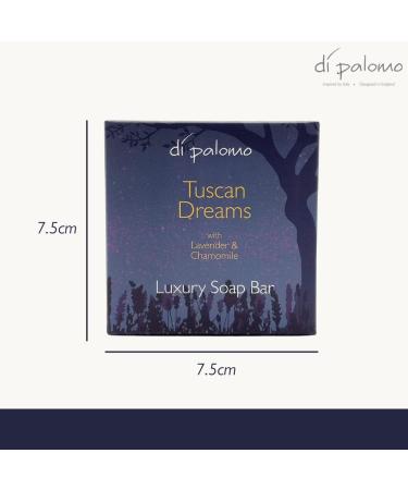 Di Palomo Vegan Tuscan Dreams Luxury Soap Bar - 100g Hand Soap for Men & Women - Buy Online on GoSupps.com