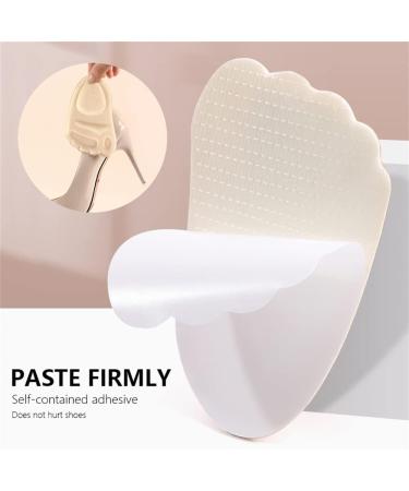 Metatarsal Pads for Women - Forefoot High Heel Shoe Inserts Thickened Anti-Sliding Cushions 4 Pairs (Black + Beige - Buy Online on GoSupps.com