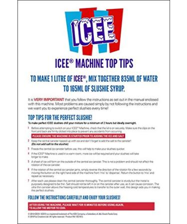 iscream Genuine ICEE Cherry Syrup for At-Home Slushie Maker - Buy Online on GoSupps.com
