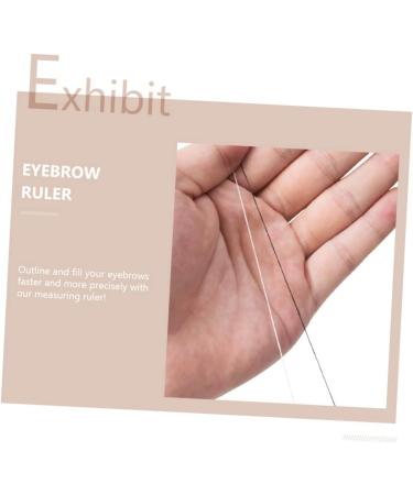 Healeved 2pcs Eyebrow Locating Tool Convenient Eyebrow Ruler Simple Mapping Ruler - Buy Online on GoSupps.com