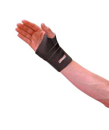 081703453 X-treme CarpalGard Wrist Support Recommended for Carpal Tunnel Syndrome Wrist Pain Wrist Strain and Arthritis X-treme Black Left Adult Small