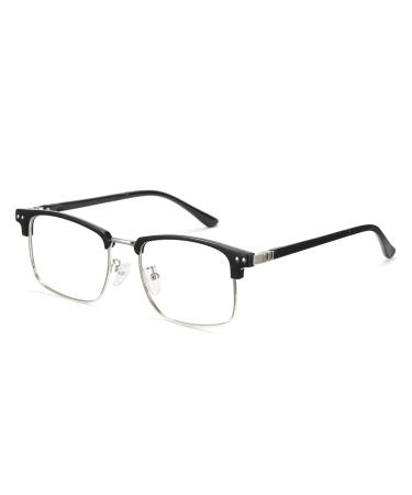 Cyxus Blue Light Filter Glasses Without Prescription Women Men Computer Safety Glasses Screen Glasses Gaming Glasses 02silver