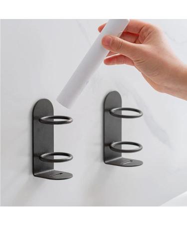 Premium Electric Toothbrush Holder - Wall-Mounted Suction Cup Caddy for Bathroom - Sleek Black Design - Buy Online on GoSupps.com