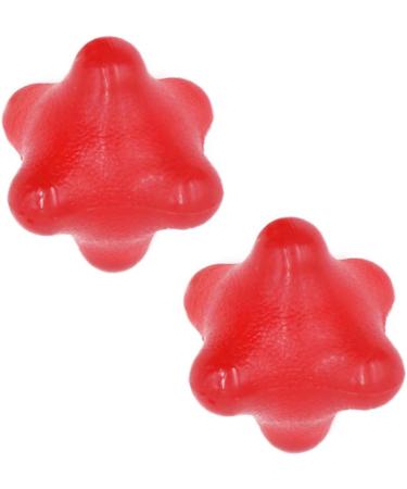 Beaupretty 2-St Hand Massage Device - Red Massage Balls & Rollers for Deep Tissue Relief | Manual Trigger Point Yoga Tool - Buy Online on GoSupps.com