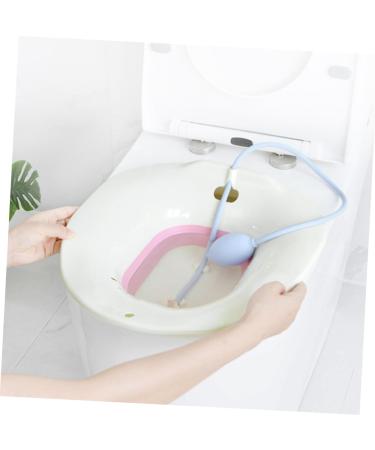 Mobestech Sitz Bath 2 Set Bidet Bowl for Pregnant Women | Virgin Silica Gel Laundry Tub International Shipping Available - Buy Online on GoSupps.com