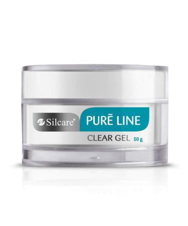 Pure Line Clear 50g UV Gel Nails Acid Free Builder File Off Gel Silcare
