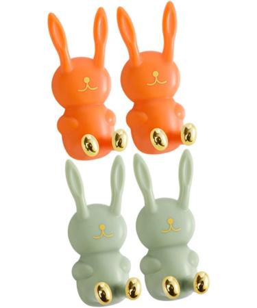 Alipis 16 StK Self-Adhesive Sticky Hooks - Caricature Towel & Luffa Holders Wall Key Hooks & Razor Holders for Bathroom | International Shipping Available - Buy Online on GoSupps.com