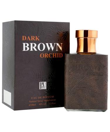 Dark Brown Orchid Long Lasting Men Perfume Amber Powdery & Woody Soothing Fragrance | Eau De Perfum | 100ml