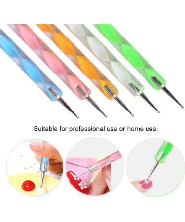Dajidafu 1 Set Dotting Tools Two Ways Drawing Painting Carving Set DIY Design Manicure Tools Freehand Embossing Point Drill Pen - Buy Online on GoSupps.com