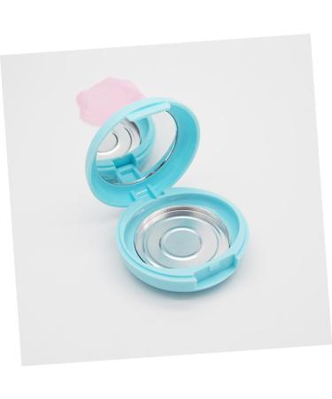 CIMAXIC 1 Set 2pcs portable powder container loose powder container makeup powder filling Packing box 6.1x6.1cm Blue - Buy Online on GoSupps.com