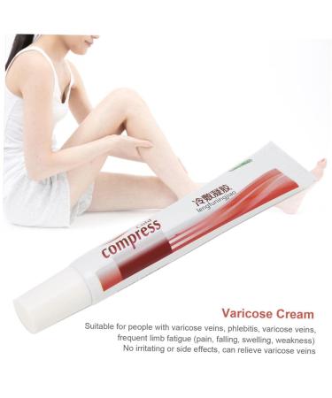 Allesoky Leg Care Varicose Cream- 20g Vein Treatment Ointment for Skin Inflammation & Leg Ulcer Relief - Buy Online on GoSupps.com