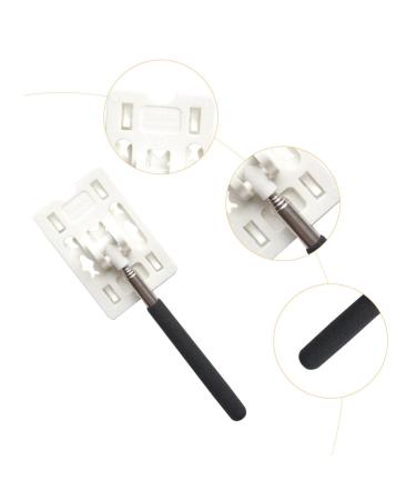 Buy Telescopic Retention Stick for Vehicles - Pink & White Stainless Steel Parking Rod & Bicycle Tool - Buy Online on GoSupps.com
