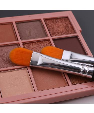 Extra Flat Round Eyebrow Concealer Brush | E32 Flat Makeup & Brow Brush for Flawless Application - Buy Online on GoSupps.com