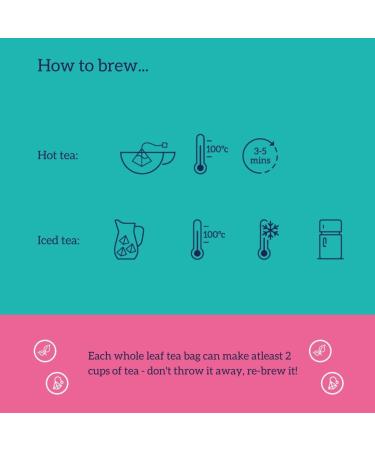 HOTTEA MAMA Organic Raspberry Leaf & Peppermint Blend Tea for Pregnancy | Caffeine Free Herbal Tea | 14 Biodegradable Pyramid Bags - Buy Online on GoSupps.com