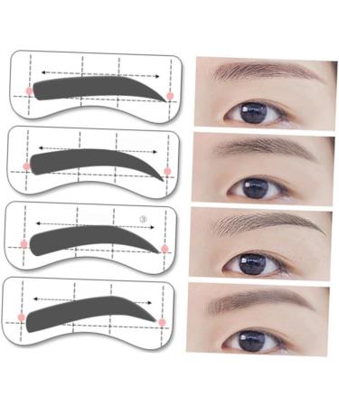  Beavorty Beavorty 32 Pairs 8 Eyebrow Pattern Eyebrow Stencils Eyeshadow Stencil Eyebrow Eyeliner Stencil For Eyebrow Kits Eyebrow Marks Eyebrow Size - Buy Online on GoSupps.com
