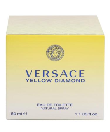 Versace Eau De Toilette Spray for Women Yellow Diamond 1.7 Ounce 1.7 Fl Oz (Pack of 1) - Buy Online on GoSupps.com