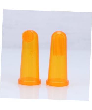 Minkissy 2-Pack Toddler Finger Toothbrush - Soft Fur Baby Teeth Cleaning Brush for Babies & Toddlers - Buy Online on GoSupps.com